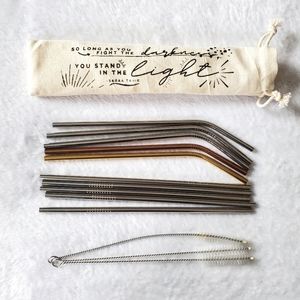 Owlcrate Savaa Tahir Metal Straws